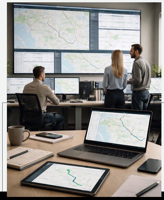 Трекинг грузов и Fleet Management, мониторинг автопарка в Димитровграде