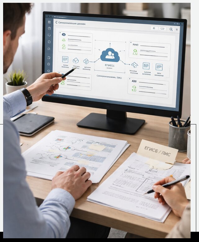 Интеграция с ЕГИСЗ и ЛИС в Димитровграде от 154545 р., АвикейДмт