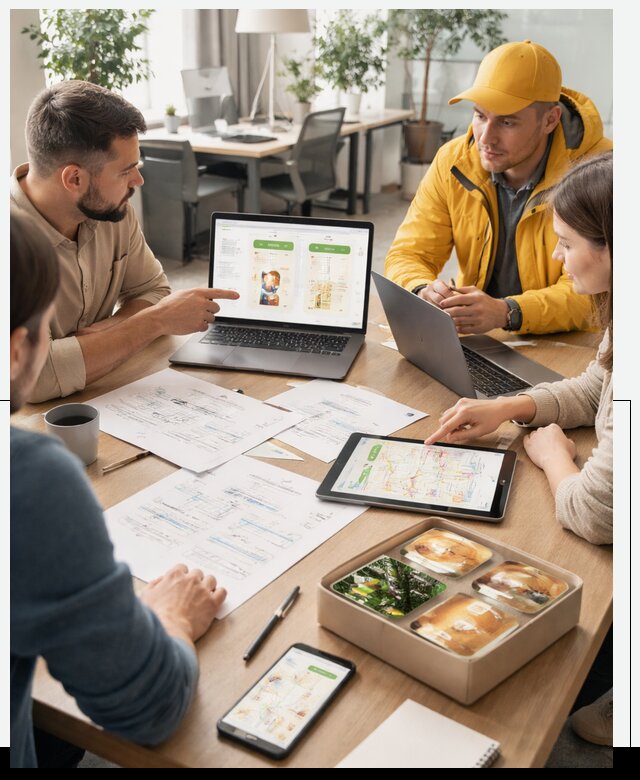 Разработка агрегатора доставки еды в Димитровграде от 15455 р., АвикейДмт