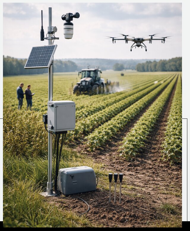 Разработка IoT мониторинга полей в Димитровграде от 8758 р. | АвикейДмт